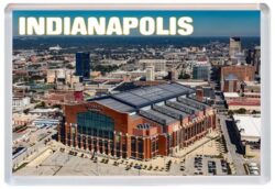 Indianapolis - Indiana - Jumbo Fridge Magnet 25US3