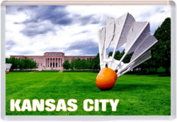 Kansas City - USA - Jumbo Fridge Magnet 25US6
