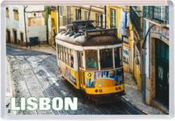 Lisbon - Portugal - Jumbo Fridge Magnet 25P4