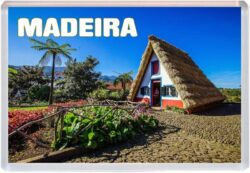 Madeira - Portugal - Jumbo Fridge Magnet 25P4