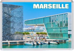 Marseille - France - Jumbo Fridge Magnet 25B2
