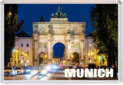 Munich - Germany - Jumbo Fridge Magnet 25G2
