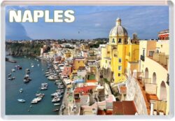 Naples - Italy - Jumbo Fridge Magnet 25I2