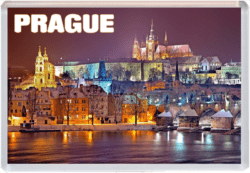 Prague - Czech Republic - Jumbo Fridge Magnet Souvenir Gift Present 2512B