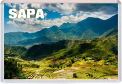 Sapa - Vietnam - Jumbo Fridge Magnet 25V2