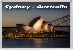 Sydney - Australia - Jumbo Fridge Magnet 25A12