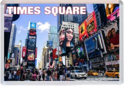 Times Square - New York - USA - Jumbo Fridge Magnet 25US2