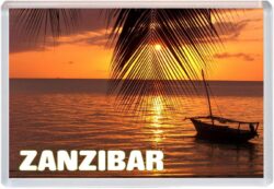 Zanzibar - Africa - Jumbo Fridge Magnet 25Z3