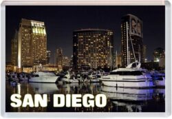 San Diego - USA - Jumbo Fridge Magnet 25US2
