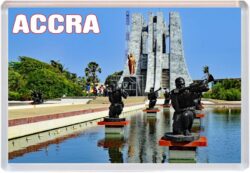 Ghana - Africa - Jumbo Fridge Magnet 25G2