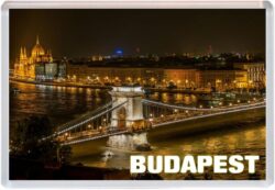 Budapest - Hungary - Jumbo Fridge Magnet 25H3