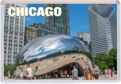 Chicago - USA - Jumbo Fridge Magnet 25US2
