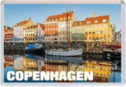 Copenhagen - Denmark - Jumbo Fridge Magnet 25D2