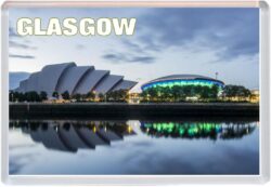 Glasgow - Scotland - Jumbo Fridge Magnet 25S2