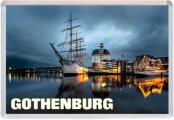Gothenburg - Sweden - Jumbo Fridge Magnet 25S2