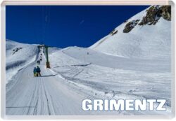 Grimentz - Switzerland - Jumbo Fridge Magnet 25S1