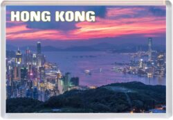 Hong Kong - Jumbo Fridge Magnet 25HK2