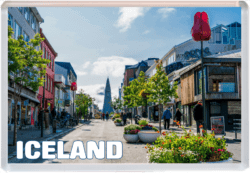 Iceland - Jumbo Fridge Magnet 25I2