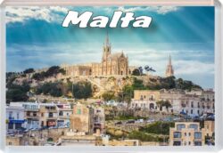 Malta - Jumbo Fridge Magnet 25M8