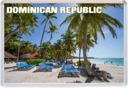 Dominican Republic - Caribbean - Jumbo Fridge Magnet 25DR2
