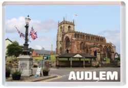 Audlem - Cheshire - Jumbo Fridge Magnet 25E1