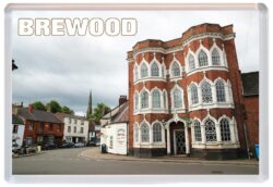 Brewood - Staffordshire - Jumbo Fridge Magnet 25E1