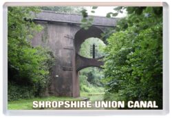 Shropshire Union Canal / High Bridge - Jumbo Fridge Magnet 25E1