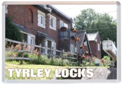 Tyrley Locks - Staffordshire - Jumbo Fridge Magnet 25E1