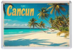 Cancun - Mexico - Jumbo Fridge Magnet 25M1