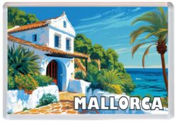 Mallorca - Spain - Artistic Jumbo Fridge Magnet 25S1