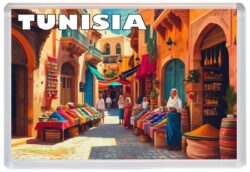 Tunisia - Jumbo Fridge Magnet 25T1