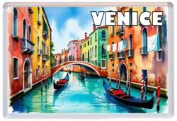 Venice - Italy - Artistic Jumbo Fridge Magnet 25I1
