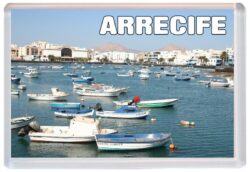 Arrecife - Lanzarote - Jumbo Fridge Magnet 25L2