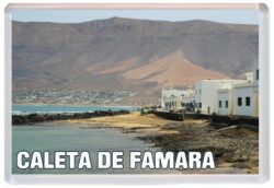 Caleta de Farmara - Lanzarote - Jumbo Fridge Magnet 25L1
