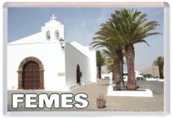 Femes - Lanzarote - Jumbo Fridge Magnet 25L1