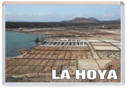 La Hoya - Lanzarote - Jumbo Fridge Magnet 25L1