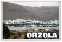 Orzola - Lanzarote - Jumbo Fridge Magnet 25L1