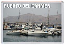 Puerto del Carmen - Lanzarote - Jumbo Fridge Magnet 25L4