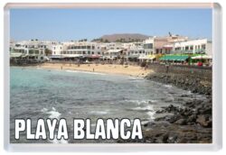 Playa Blanca - Lanzarote - Jumbo Fridge Magnet 25L1