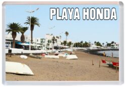 Playa Honda - Lanzarote - Jumbo Fridge Magnet 25L1