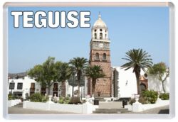 Teguise - Lanzarote - Jumbo Fridge Magnet 25L1