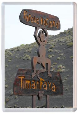 Timanfaya National Park - Lanzarote - Jumbo Fridge Magnet 25L