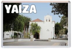 Yaiza - Lanzarote - Jumbo Fridge Magnet 25L1