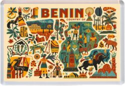 Benin - Africa - Artistic Jumbo Fridge 25A1