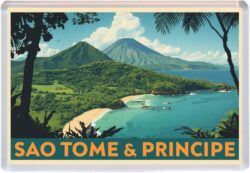 São Tomé and Príncipe - Africa - Artistic Jumbo Fridge 25A1