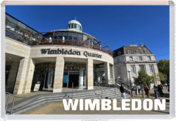 Wimbledon - London - Jumbo Fridge Magnet 25E1