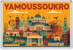 Yamoussoukro - Ivory Coast - Africa - Artistic Jumbo Fridge 25A1