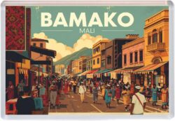 Bamako - Mali - Africa - Artistic Jumbo Fridge 25A1