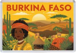 Burkina Faso - Africa - Artistic Jumbo Fridge 25A1