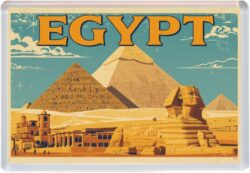 Egypt - Artistic Jumbo Fridge Magnet 25E1
